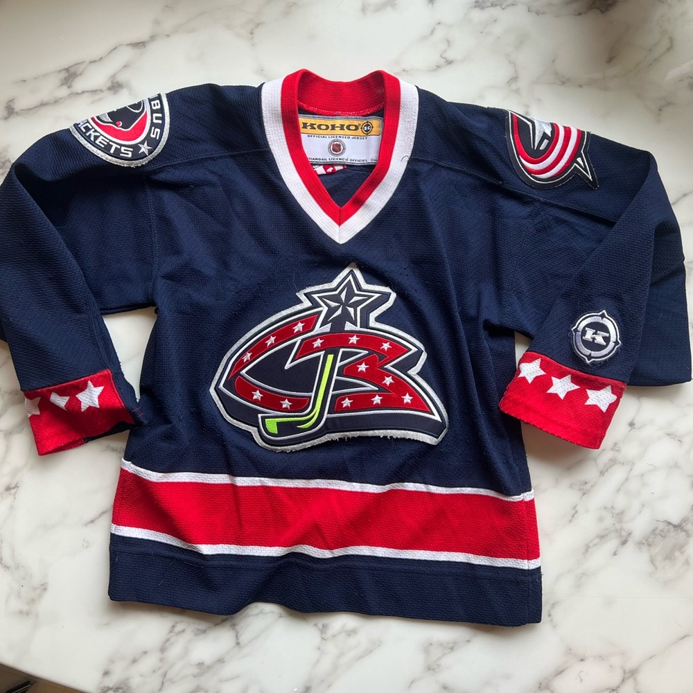 Koho Columbus Blue Jackets Hockey Jersey 9 Kyvorny